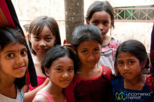 A beautiful group of girls from different indigenous groups in Rangamati, Bangladesh.